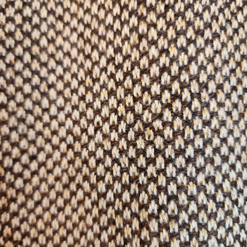 Vintage Women's 10 Basler 100% Lambswool Blazer Brown Single Breasted Pocketed - Picture 14 of 14